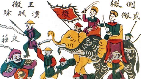 De Opstand van de Trưng Zusters: Een epische strijd tegen de Chinese dominantie en een symbool van Vietnamese onafhankelijkheid